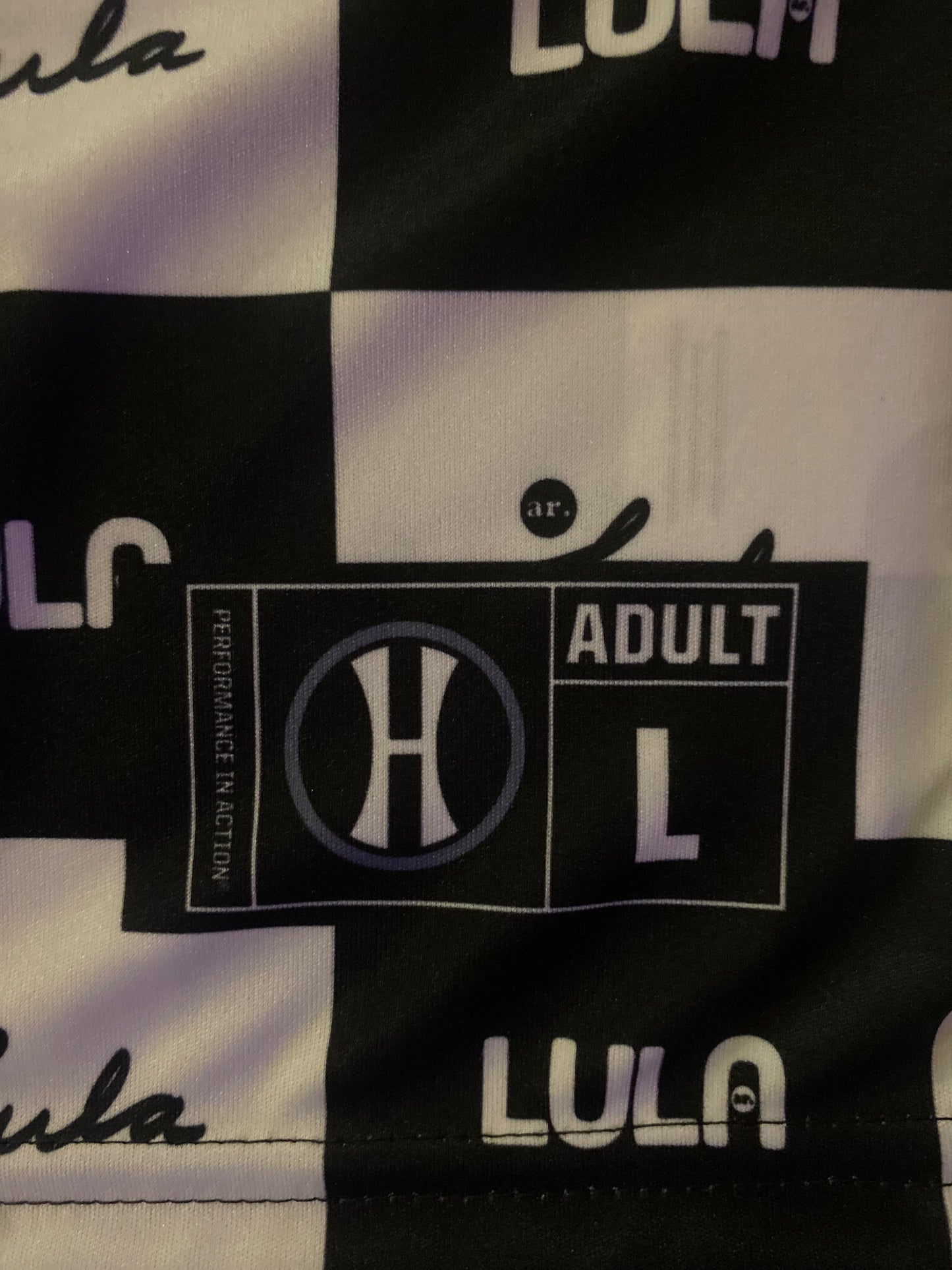 AR. Lula Checkered Jersey