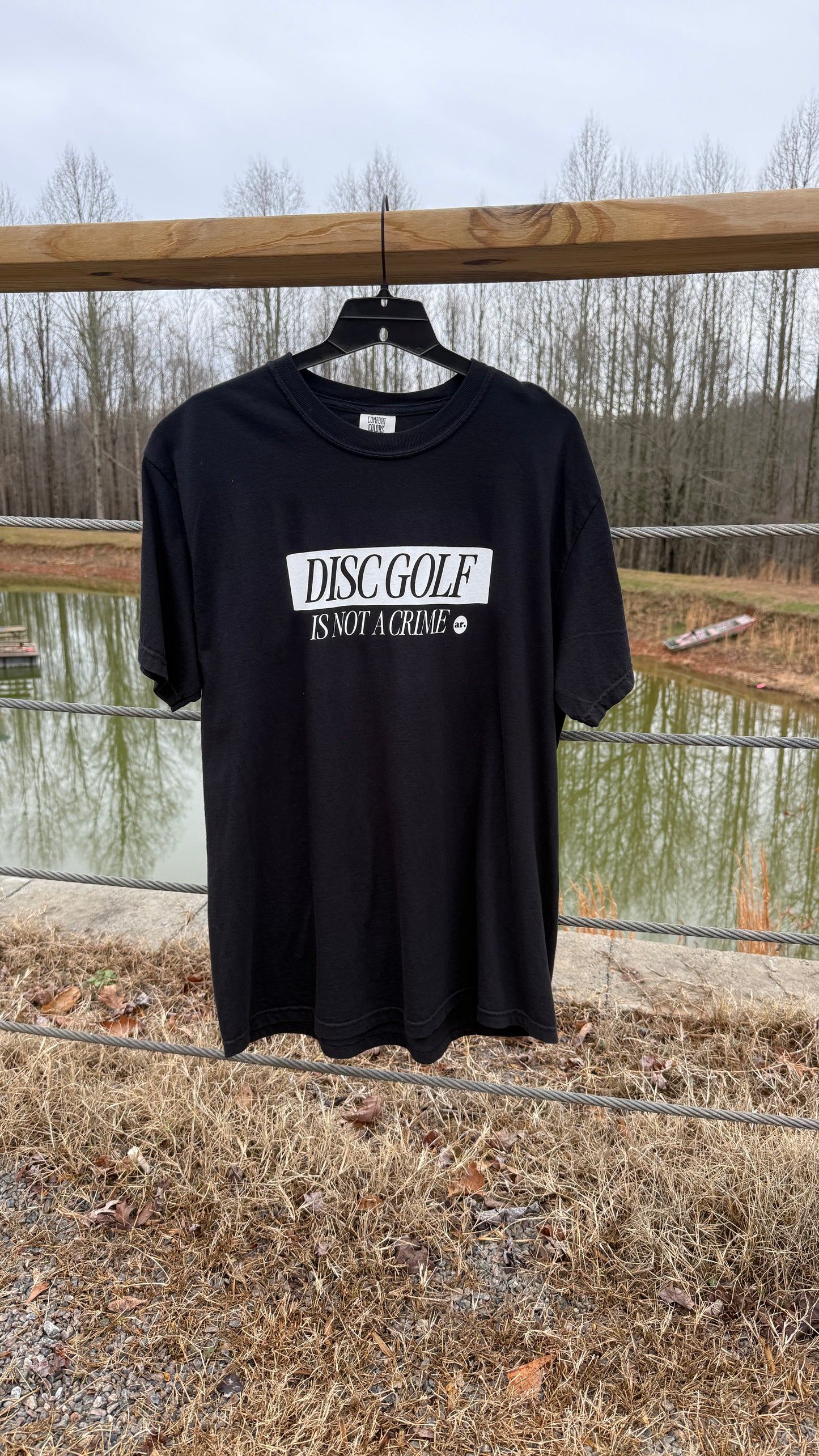 "DISC GOLF IS NOT A CRIME" T-Shirt