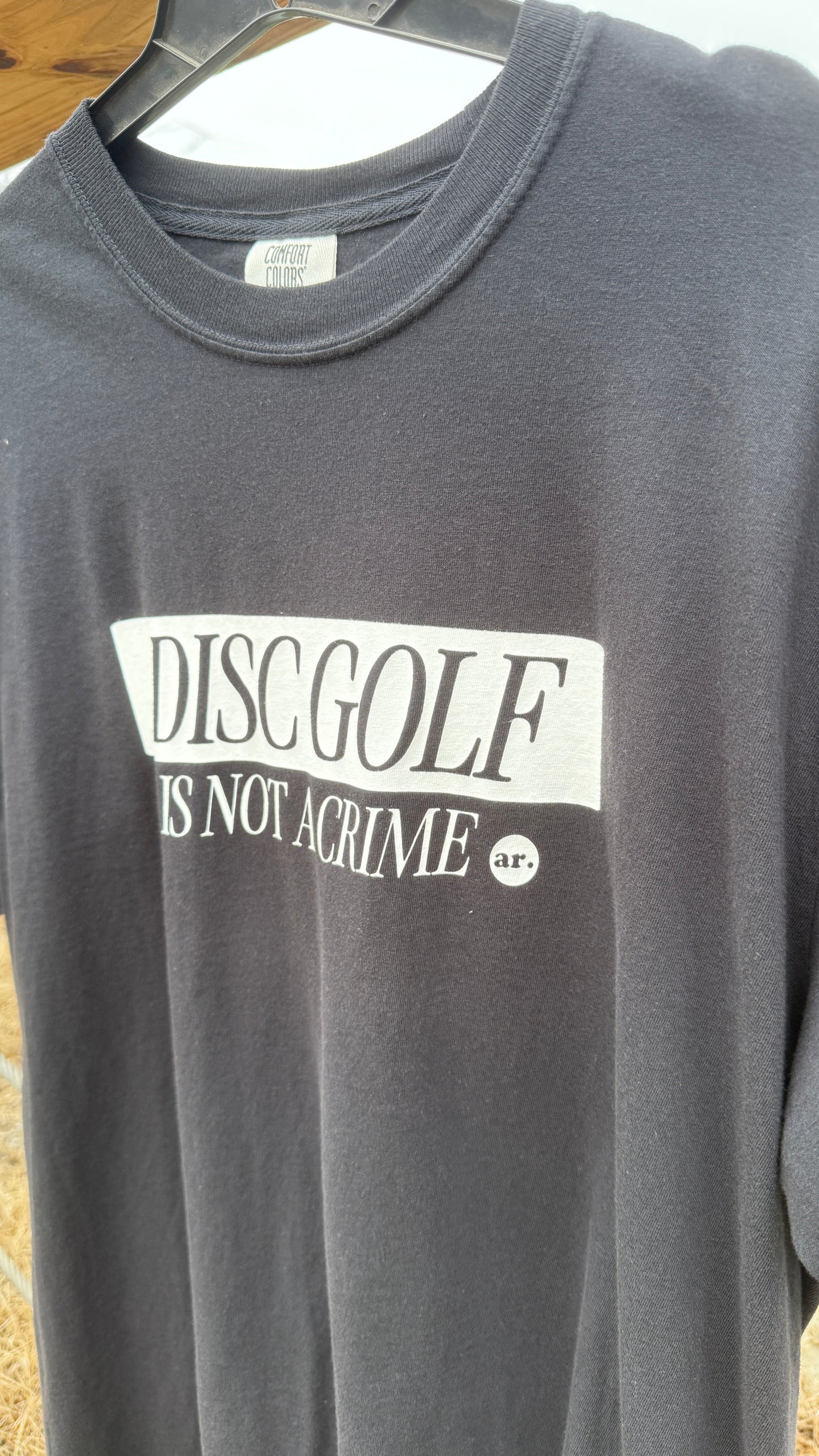 "DISC GOLF IS NOT A CRIME" T-Shirt